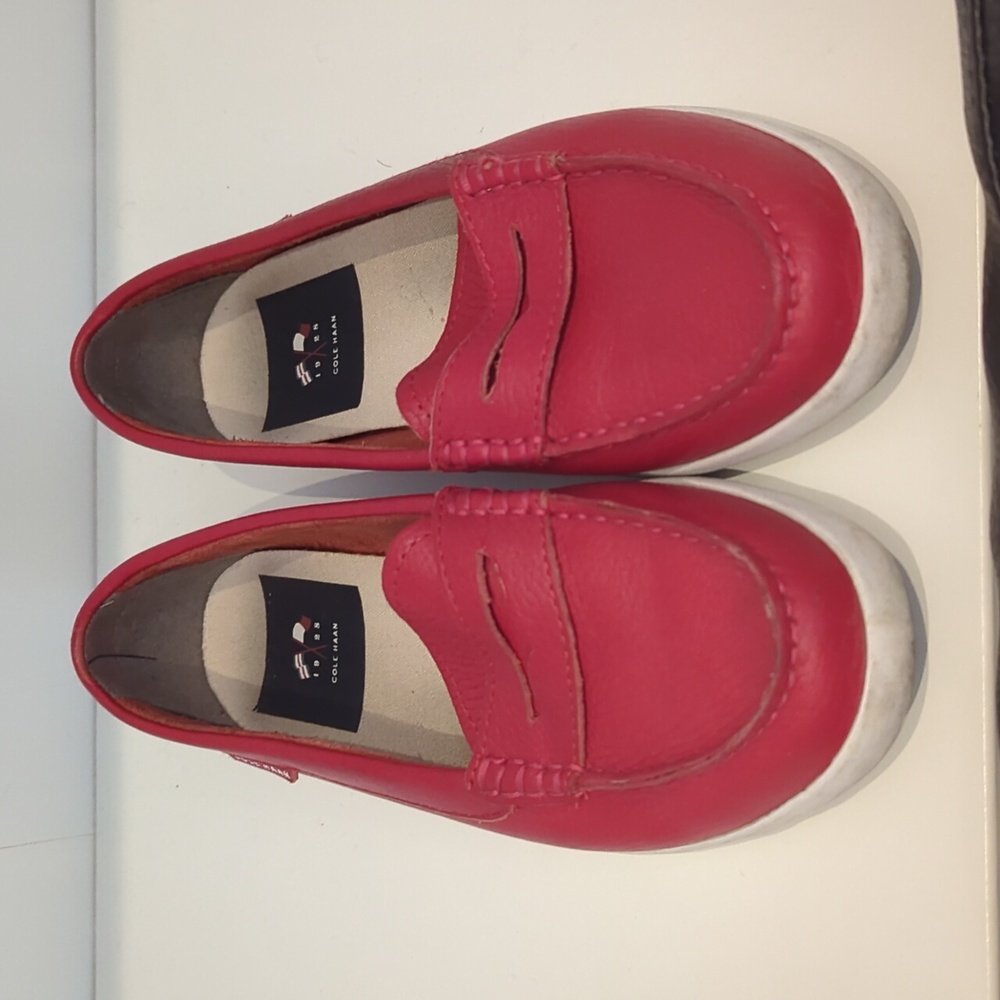 Leather loafers